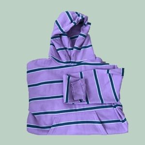 Urban Outfitters Purple Striped Hoodie